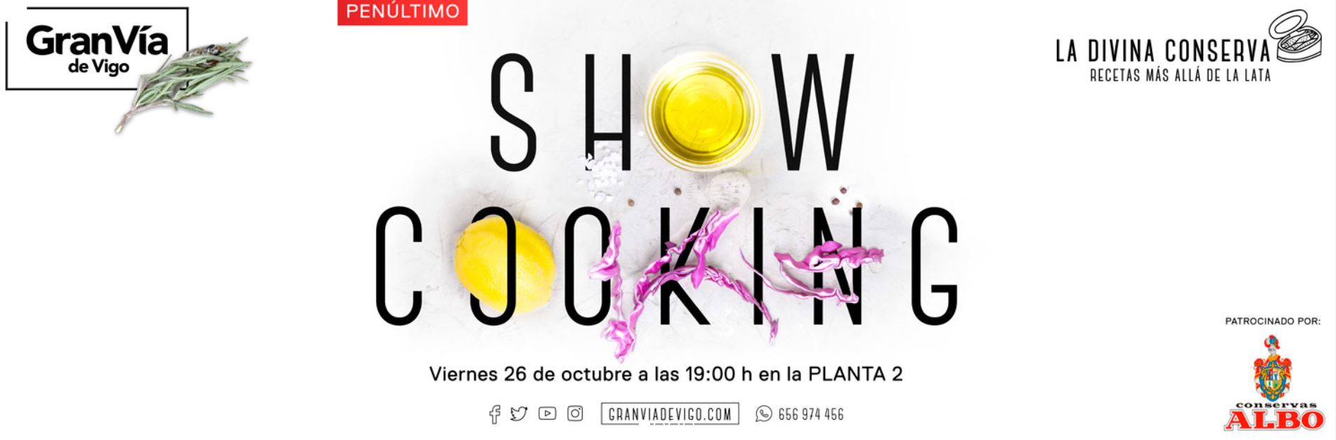 Penúltimo “SHOWCOOKING” del año en el Centro Comercial Gran Vía de Vigo Penúltimo “SHOWCOOKING” del año en el Centro Comercial Gran Vía de Vigo