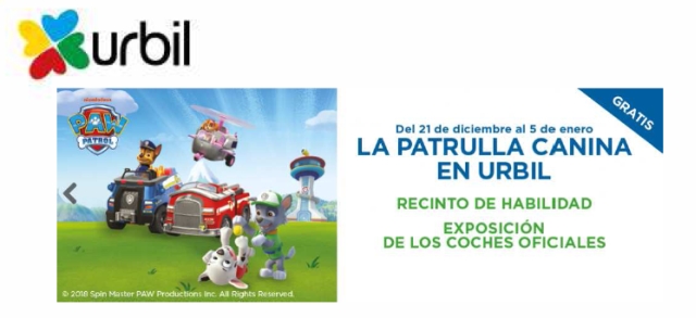 ESTAS NAVIDADES LA PATRULLA CANINA EN URBIL ESTAS NAVIDADES LA PATRULLA CANINA EN URBIL