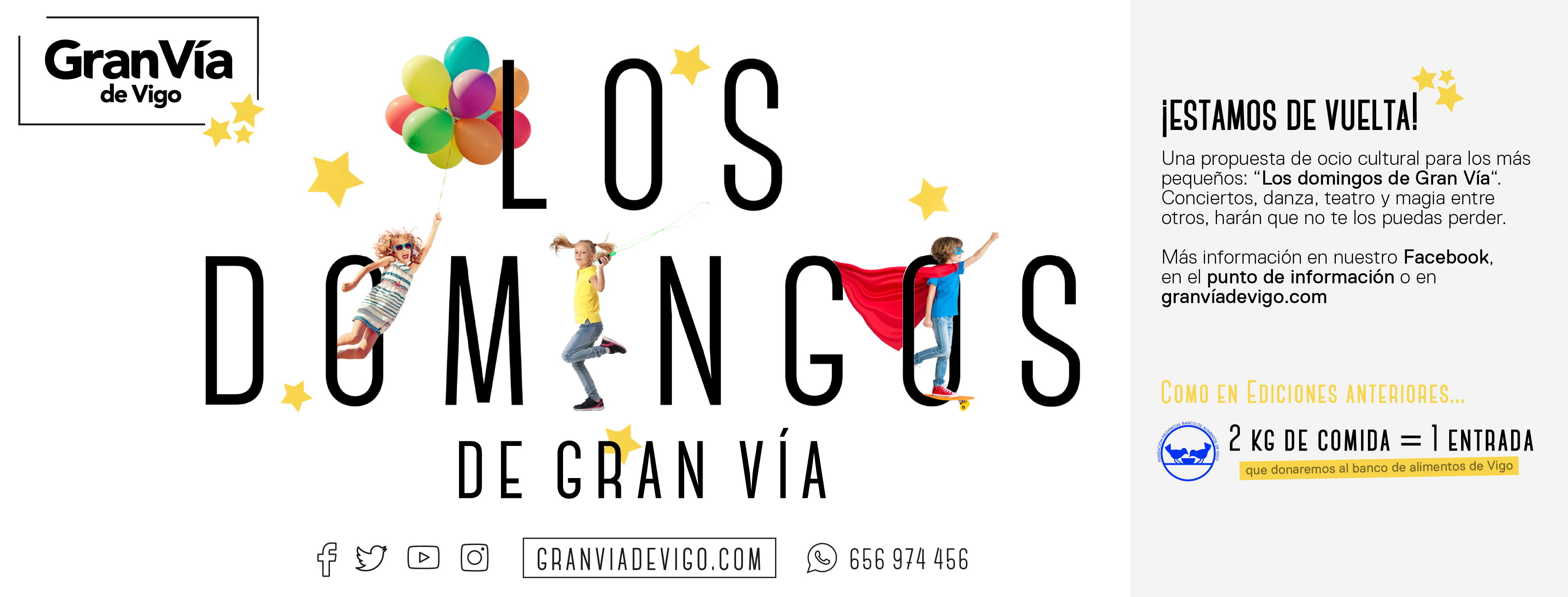 El Banco de Alimentos de Vigo y el Gran Vía de Vigo unen sus fuerzas en Los Domingos de Gran Vía y Showcooking El Banco de Alimentos de Vigo y el Gran Vía de Vigo unen sus fuerzas en Los Domingos de Gran Vía y Showcooking