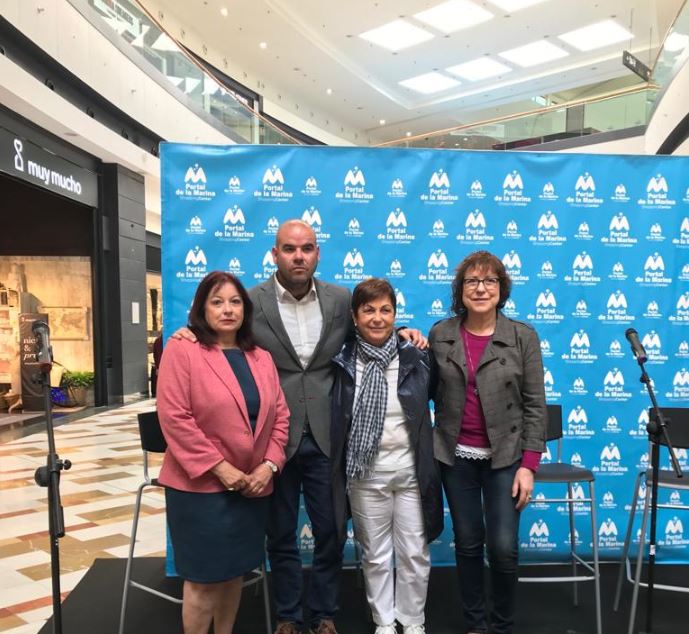 Portal de la Marina y Amunt presentan la segunda caminata contra el cáncer Portal de la Marina y Amunt presentan la segunda caminata contra el cáncer