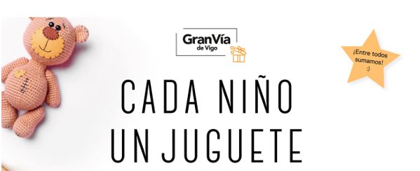 La iniciativa local “Cada niño un juguete” recoge más de 2.000 juguetes en Gran Vía de Vigo La iniciativa local “Cada niño un juguete” recoge más de 2.000 juguetes en Gran Vía de Vigo
