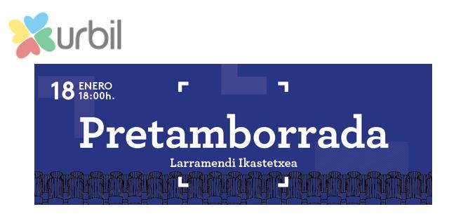 Urbil celebra la Pre-tamborrada con el Colegio Urbil celebra la Pre-tamborrada con el Colegio