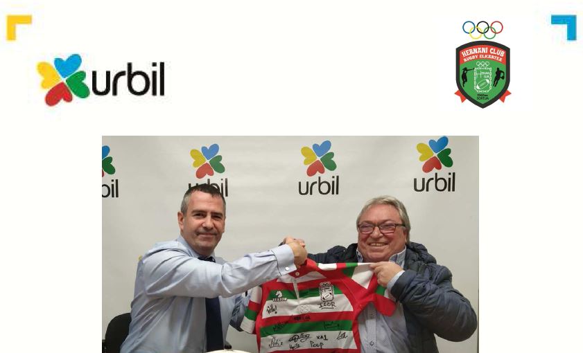 Urbil con Hernani Club Rugby Elkartea dentro de su compromiso con el deporte Urbil con Hernani Club Rugby Elkartea dentro de su compromiso con el deporte