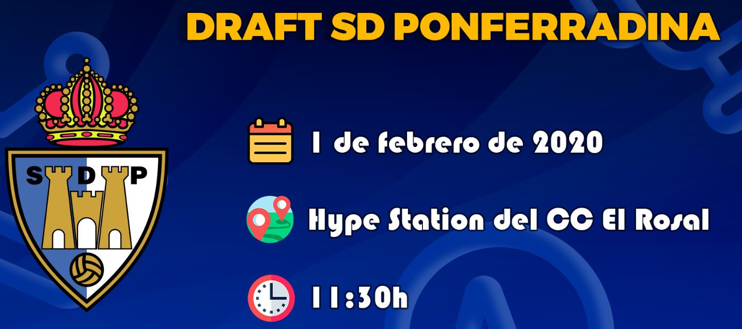 El Centro Comercial El Rosal celebró este sábado el draft de la S.D. Ponferradina El Centro Comercial El Rosal celebró este sábado el draft de la S.D. Ponferradina